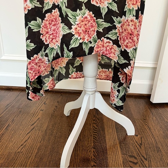 Show Me Your MuMu ๐บ๐ธ Sheer Floral Maxi Dress M - Picture 5 of 6